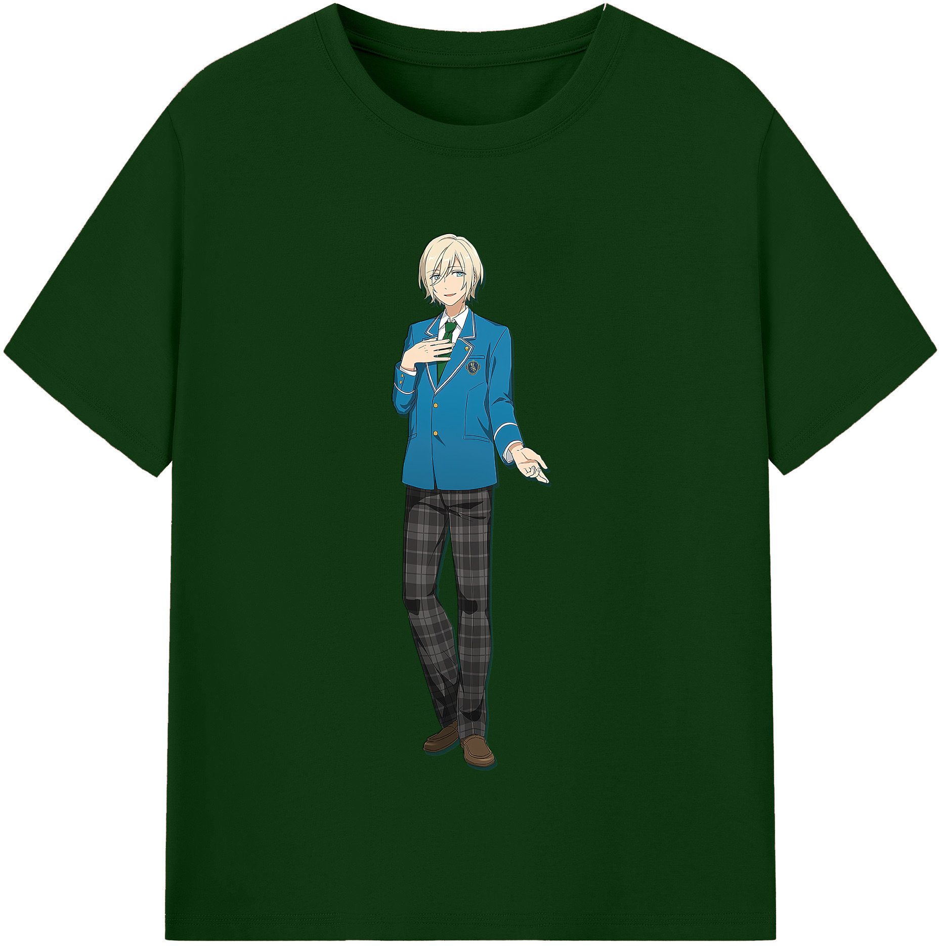 （画像用） あんさんぶるスターズ! Ensemble Stars 綿100％半袖Tシャツ（フロントプリント）